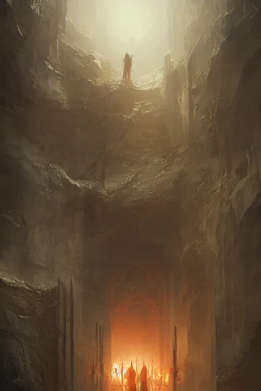 Image similar to The door of the purgatory by Greg Rutkowski and Zdzislaw beksinki, trending on artstation, artstationHD, artstationHQ, 4k, 8k