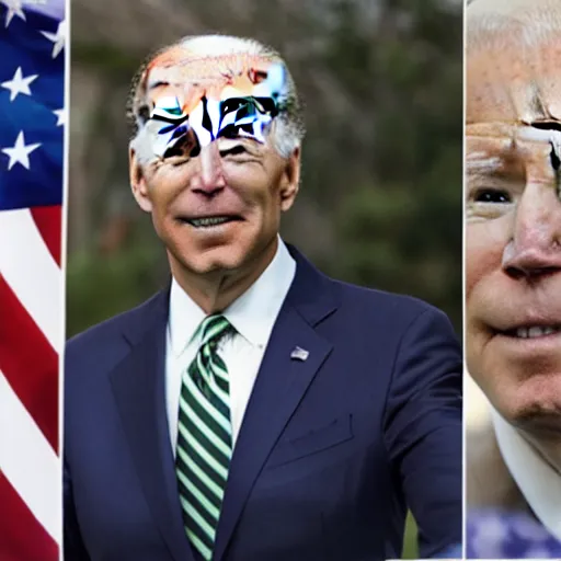 Image similar to pepe love Biden