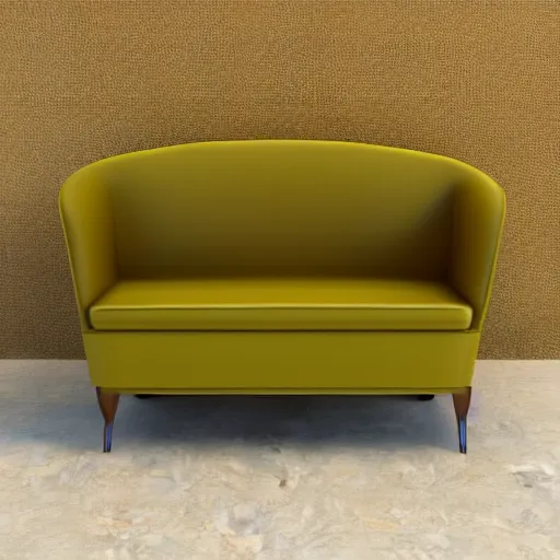 Image similar to A loveseat in the style of an avocado, an avocado loveseat, an avocado couch, trending on artstation, artstationHD, artstationHQ, 4k, 8k