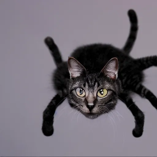 Prompt: cat spider hybrid