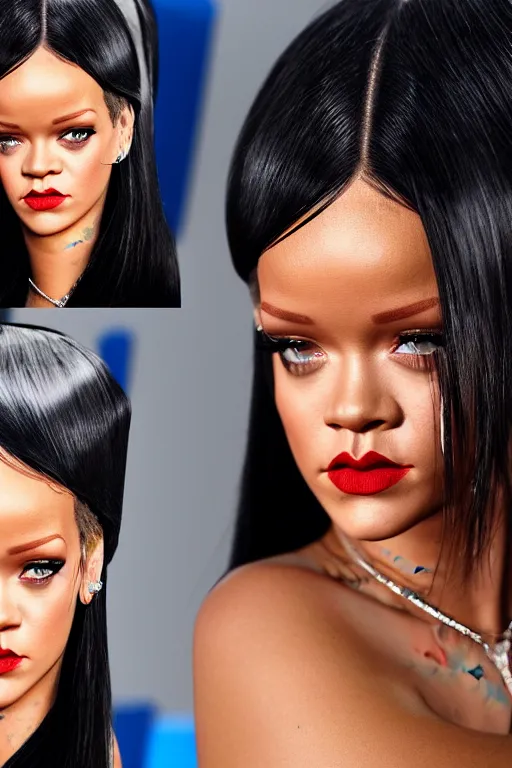 Image similar to Rihanna 3d head model
