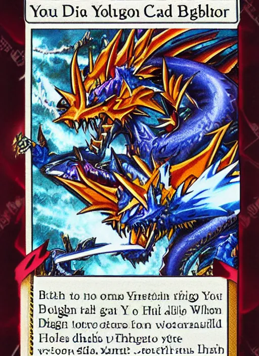 Image similar to blue eyes white dragon card from yu - gi - oh, high detail