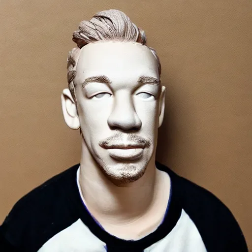 Prompt: diplo made of clay, claymation