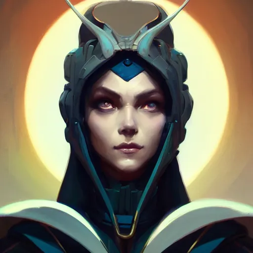 Prompt: a portrait of a beautiful proxima midnight, art by pete mohrbacher and guweiz and ilya kuvshinov, digital art, highly detailed, intricate, sci - fi, sharp focus, trending on artstation hq, deviantart, unreal engine 5, 4 k uhd image