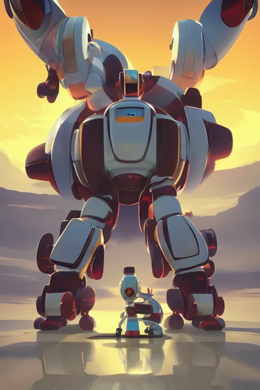 Image similar to metabots medabots medarotto medarot robot minimalist comics, behance hd by jesper ejsing, by rhads, makoto shinkai and lois van baarle, ilya kuvshinov, rossdraws global illumination ray tracing hdr radiating a glowing aura