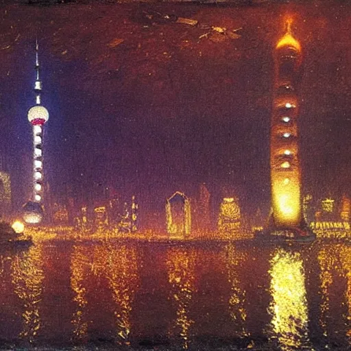 Image similar to Shanghai, night, China, Turner