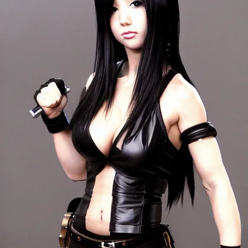 Image similar to tifa lockhart by mingchen shen