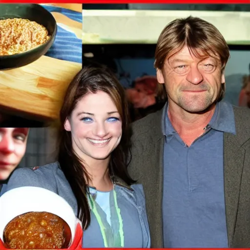 Prompt: sean bean, bean dip, baked beans