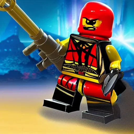 Prompt: lego ninjago