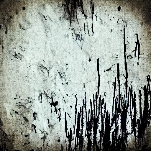 Prompt: wispy horror ink art, metal acid colors, decaying kingdom