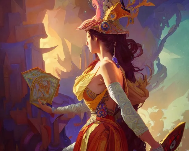 Image similar to photography of aristarkh lentulov, deep focus, d & d, fantasy, intricate, elegant, highly detailed, digital painting, artstation, concept art, matte, sharp focus, illustration, hearthstone, art by artgerm and greg rutkowski and alphonse mucha