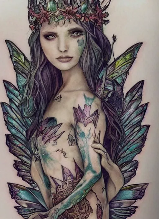 Share 141+ realistic fairy tattoo best