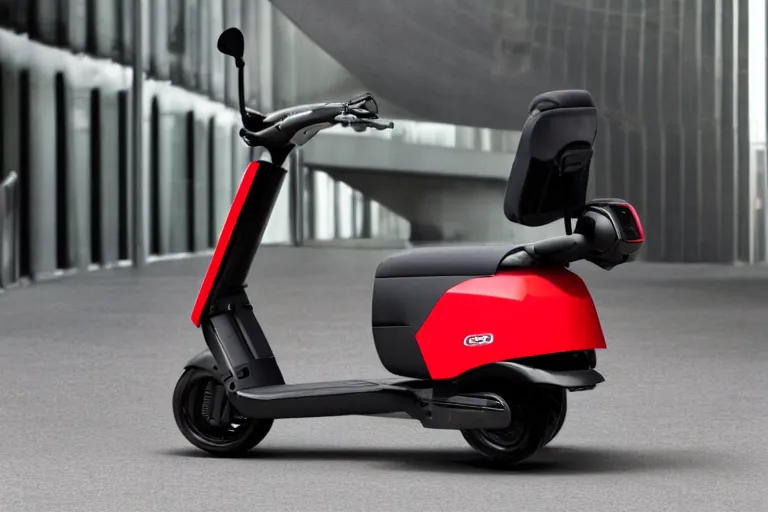 Image similar to a mobility scooter designed and produced by audi