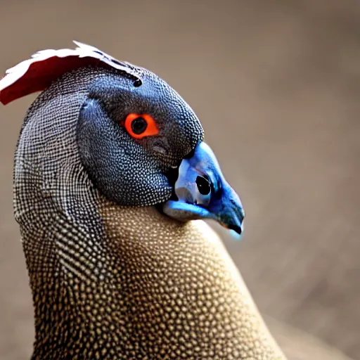 Image similar to guinea fowl