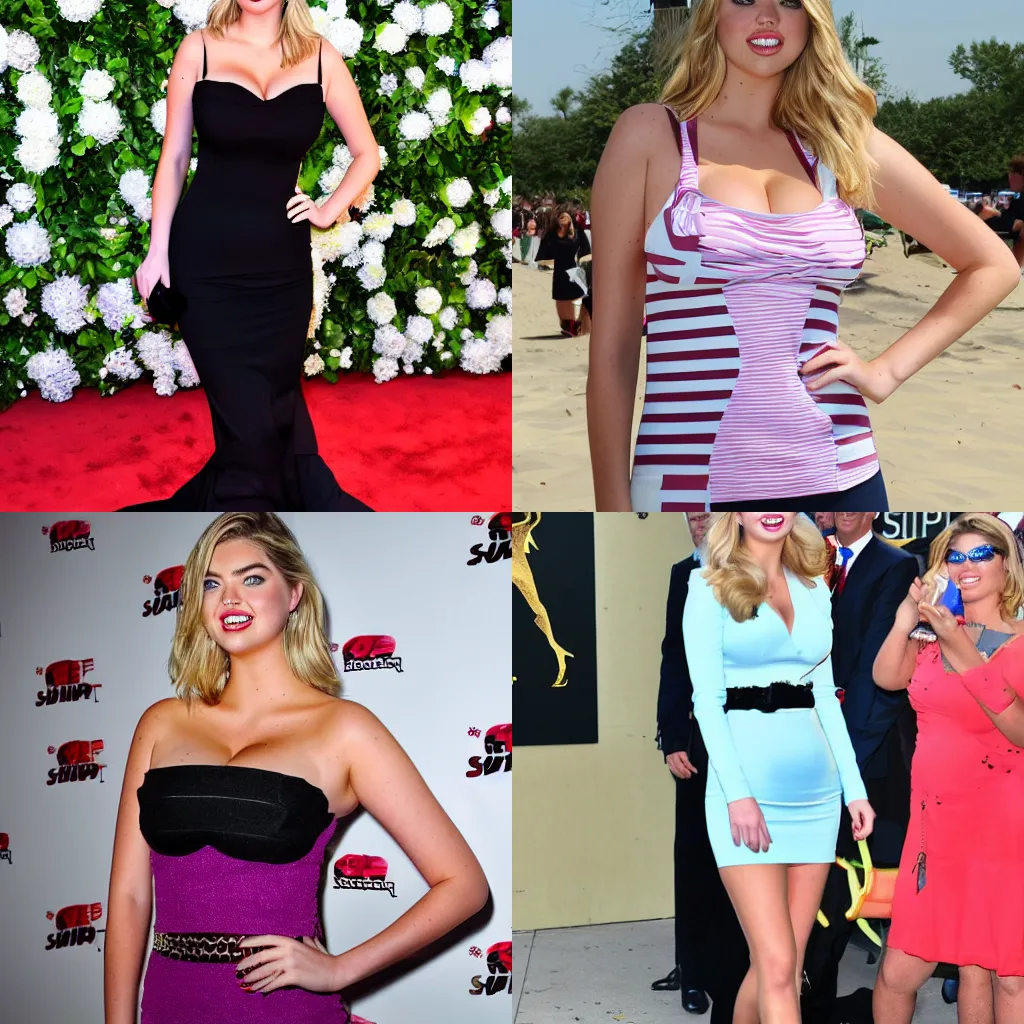 Prompt: Kate Upton at the Simp Festival