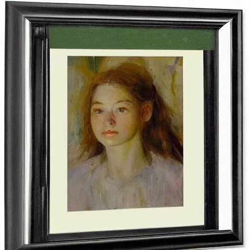Image similar to photo of young woman by max liebermann