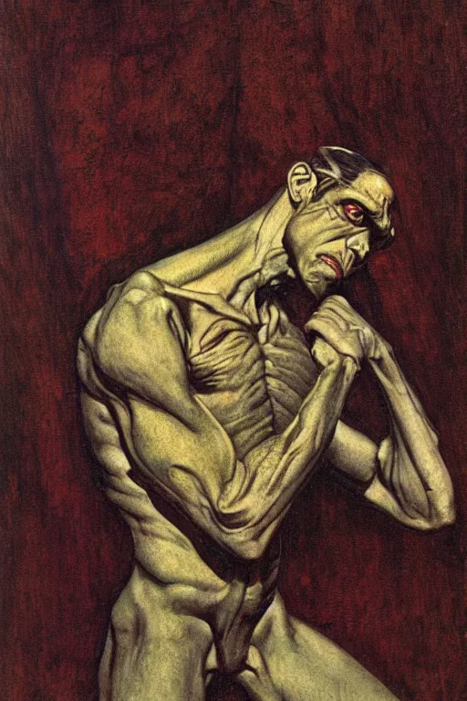 Image similar to a portrait of Frankenstein, by Annie Swynnerton and Nicholas Roerich and Jean Delville, dramatic cinematic lighting, extremely detailed