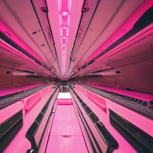 The Inside Of A Pink Spaceship Stable Diffusion OpenArt