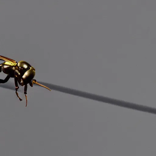 Image similar to elon musk as a wasp