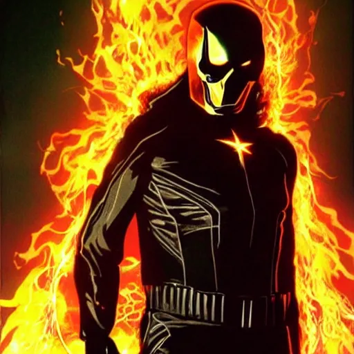 Image similar to keanu Reeves as marvel ghost rider