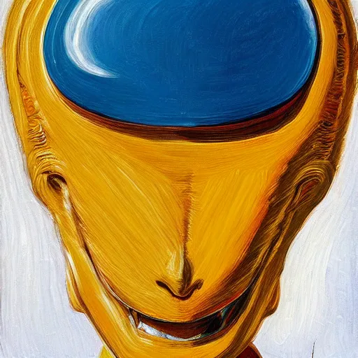 Image similar to alien by wayne thiebaud