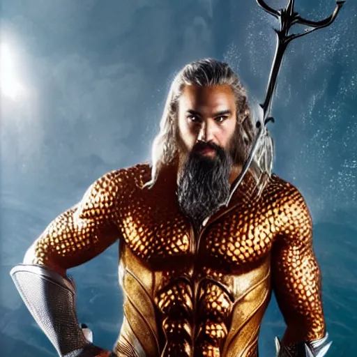 Image similar to aquaman gandalf, dslr profile photo