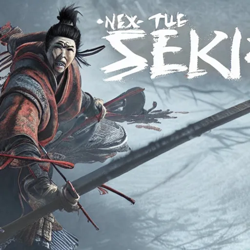 Prompt: the next sekiro game, concept art