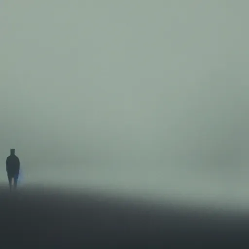 Prompt: qJakhar Dudaev, cinematic, detailed illustration, nature, fog, dark colors, unknown, confusing, 8k,
