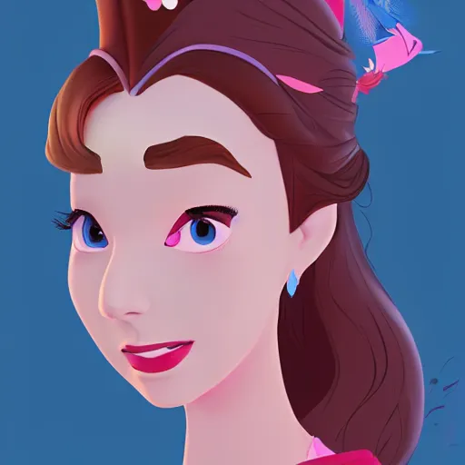 Image similar to portrait of the mr bin as a disney princess, disney artstyle, artstation, concept art, smooth, sharp focus, illustration, hd, 8 k