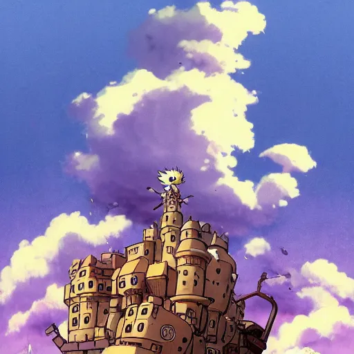 Image similar to howl's moving castle