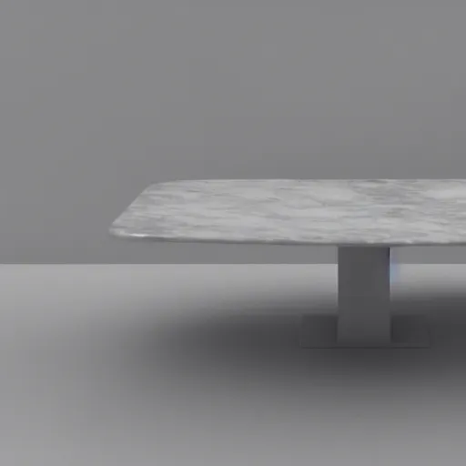 Prompt: enterprise workflow engine, marble table, 3 d render octane