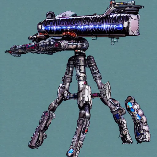 Image similar to magitech sci fi energy weapon of unknown tribal design