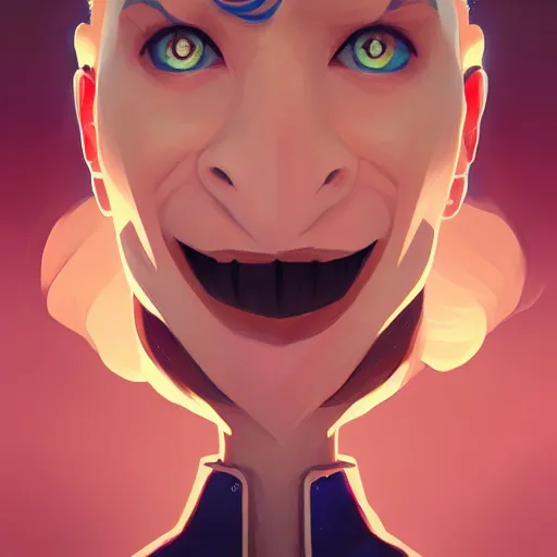 Image similar to face icon stylized minimalist comic - con, loftis, cory behance hd by jesper ejsing, by rhads, makoto shinkai and lois van baarle, ilya kuvshinov, rossdraws global illumination