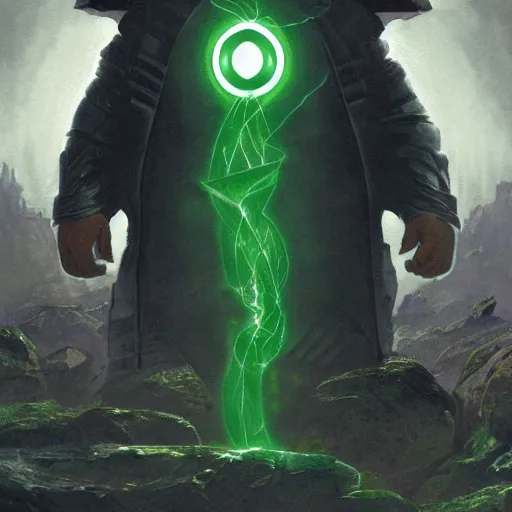 Prompt: movie still of Danny Devito as The Green Lantern, by Antonio Caparo and Ferdinand Knab and Greg Rutkowski, modernism, concept art, newspunk illustration, detailed, UHD, photorealistic, correct face, trending on artstation