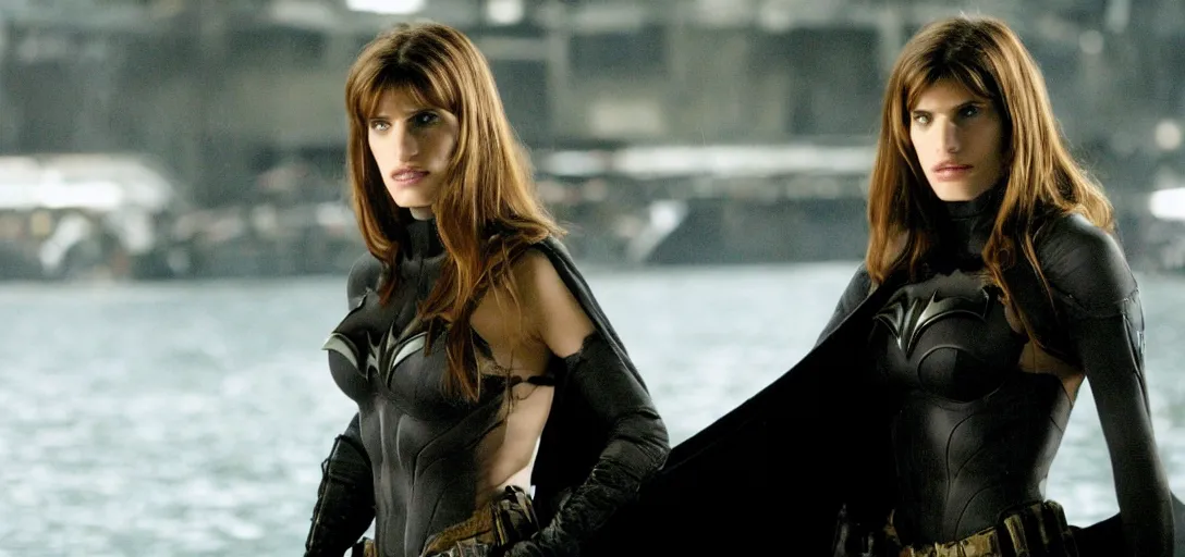 Image similar to a still of lake bell in batman begins ( 2 0 0 5 )