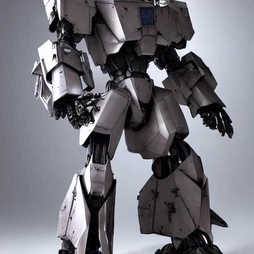 Image similar to video game play, full body armored core mecha by fujioka kenki, armored core style mecha, hyper realistic, hyper detailed, 8 k, octane render, unreal engine, ray tracing