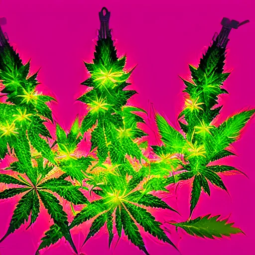 Image similar to electronic weed, realism, green smoke
