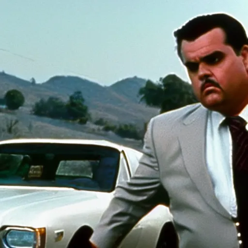 Image similar to a screen still of john ratzenberger in goodfellas