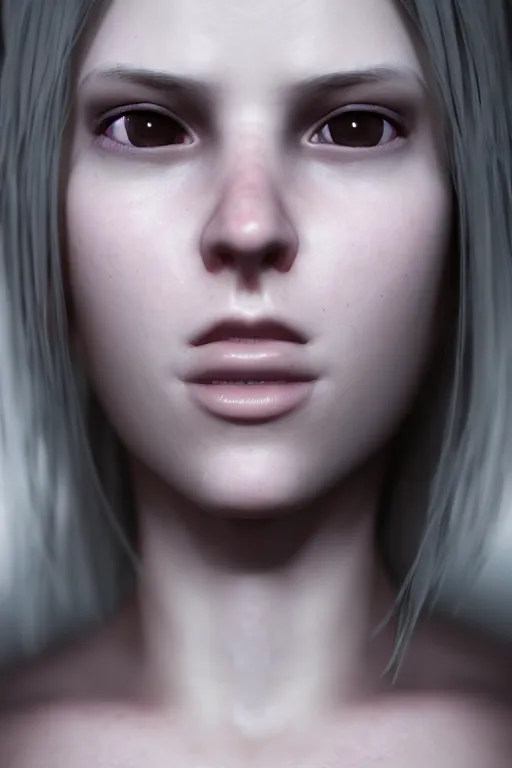 Prompt: fotorealistic 16K render cgsociety face close-up photo portrait of April the female character from videogame The Longest Journey, photorealism, full body, white ambient background, unreal engine 5, hyperrealistic, highly detailed, XF IQ4, 150MP, 50mm, F1.4, ISO 200, 1/160s, natural light, Adobe Lightroom, photolab, Affinity Photo, PhotoDirector 365, realistic
