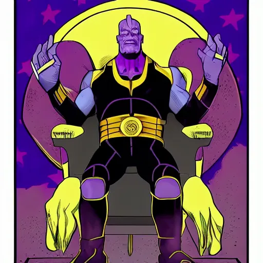 Image similar to thanos as president of the united states