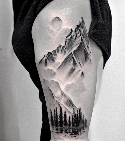 Tattoo Ideas — Mountain Tattoo ...
