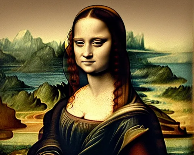 Prompt: renaissance painting of emma watson in the style of the mona lisa, detailed