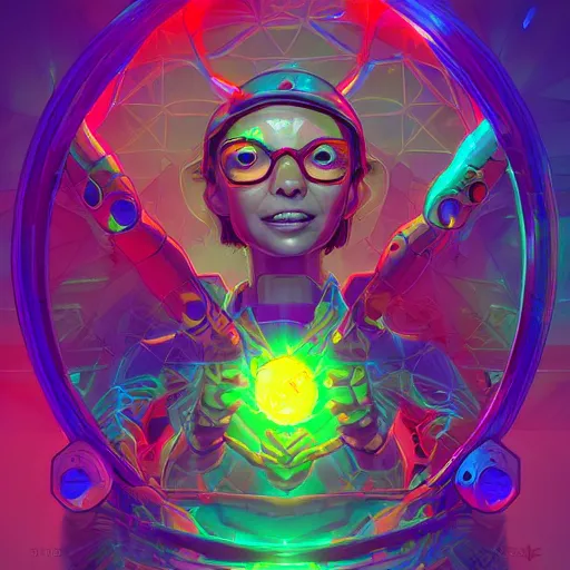 Image similar to skill magic geek inside matrix deepdream radiating a glowing aura stuff loot legends stylized digital illustration video game icon artstation lois van baarle, ilya kuvshinov, rossdraws,