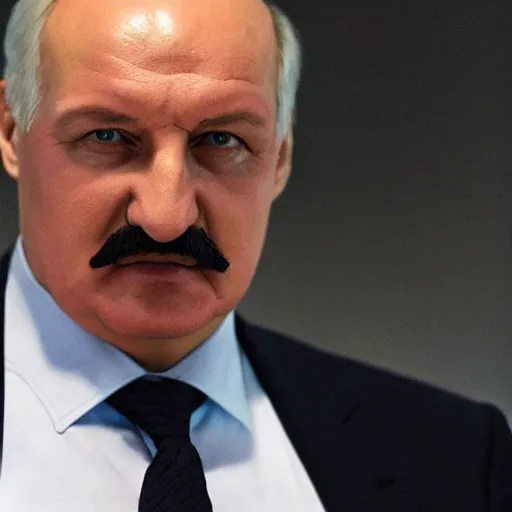 Image similar to Alexander Lukashenko as Terminator