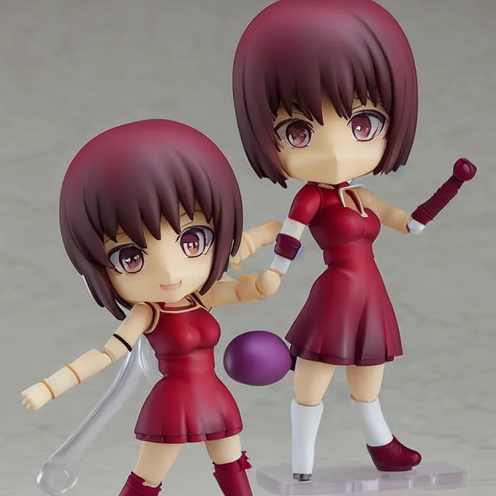 Image similar to faye valentine, an anime nendoroid of faye valentine, figurine, detailed product photo