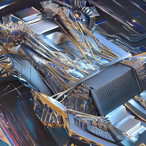 Image similar to sci-fi motherboard structure on the coronation of napoleon painting and digital billboard in the middle, unreal engine 5, keyshot, octane, artstation trending, ultra high detail, ultra realistic, cinematic, 8k, 16k, in style of zaha hadid, in style of nanospace Michael Menzelincev, in style of Lee SOUDER, colors in style of the Blade Runner 2049, in plastic, dark, tilt shift,