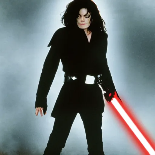 Image similar to Michael Jackson as anakin skywalker in star wars episode 3, 8k resolution, full HD, cinematic lighting, award winning, anatomically correct