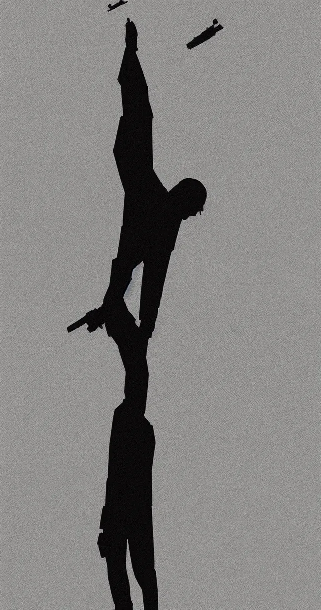 Image similar to minimalist poster art for the movie oblivion