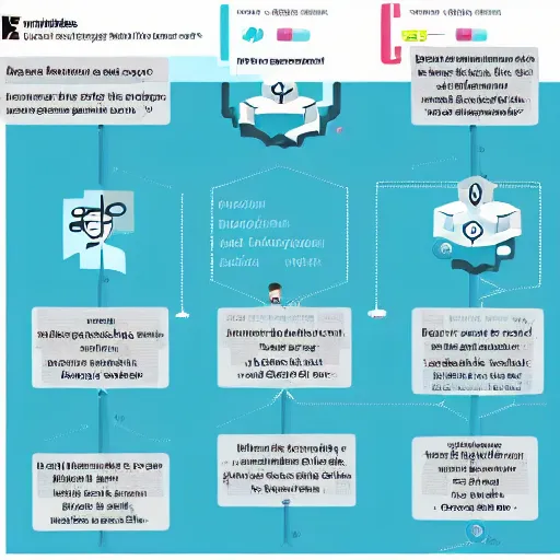 Image similar to a simple micro-service deployed to Kubernetes, presented at keynote by CEO, trending on Artstation, by Visual Capitalist