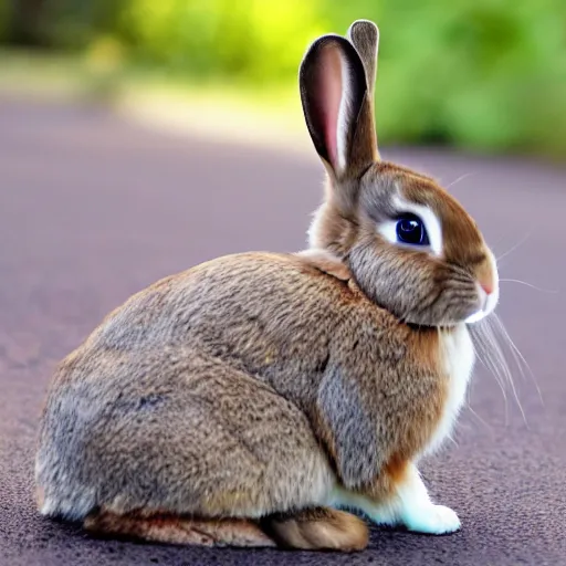 Image similar to a beautiful female bunny hybrid